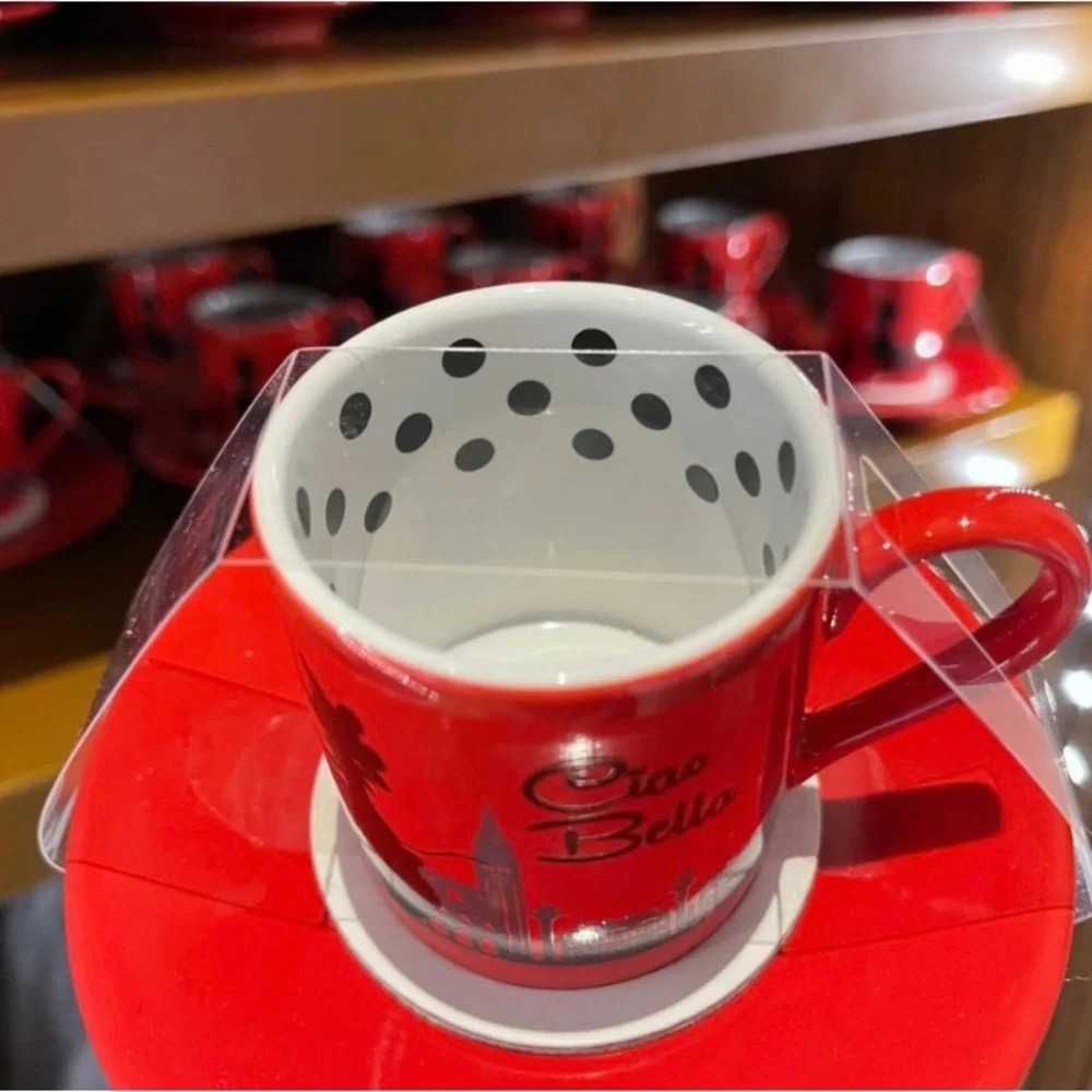 Minnie Mouse Italy 🇮🇹 Ciao Bella Expresso set - Picture 4 of 11